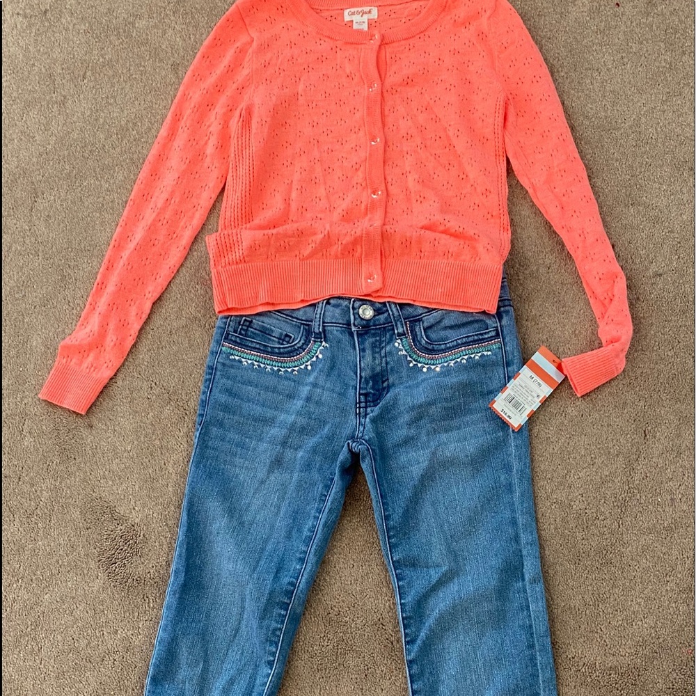 Girls Fall Outfit Size 7/8